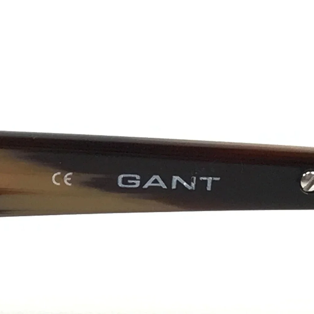 GANT Eyeglasses Frames G KENMORE SBRN Brown Rectangular Half Rim 54-17-140